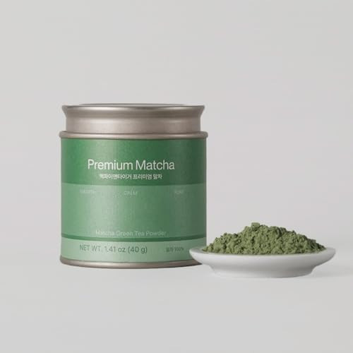 Magpie&Tiger Premium Matcha Powder - Perfect for Matcha Lattes | Authentic Korean Green Tea from Boseong, Korea | Rich, Vibrant Flavor with a Clean Finish (40g) | Amazon (US)