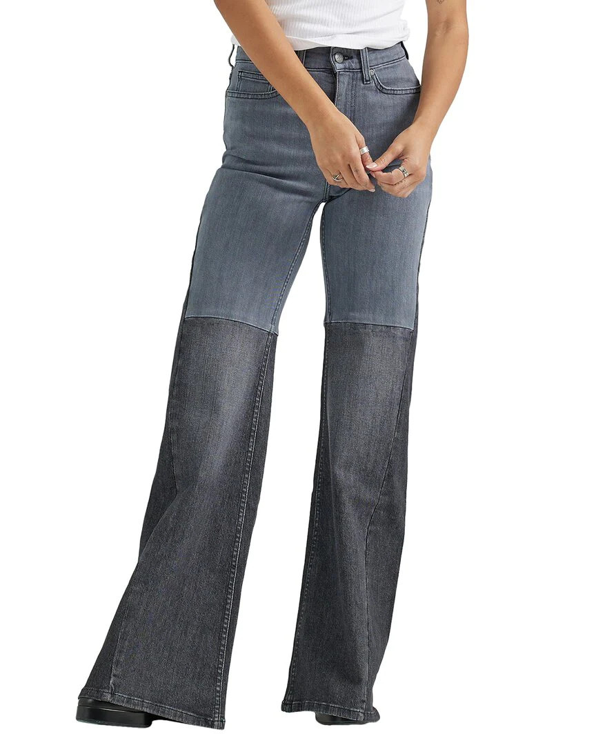 LEE Janet Gray Flare Jean | Shop Simon