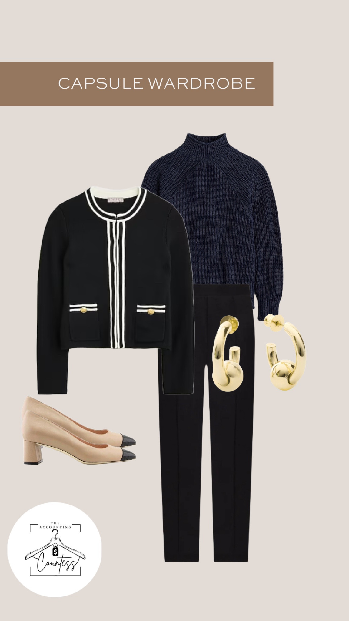 Capsule wardrobe work outfit 

#LTKworkwear #LTKshoecrush