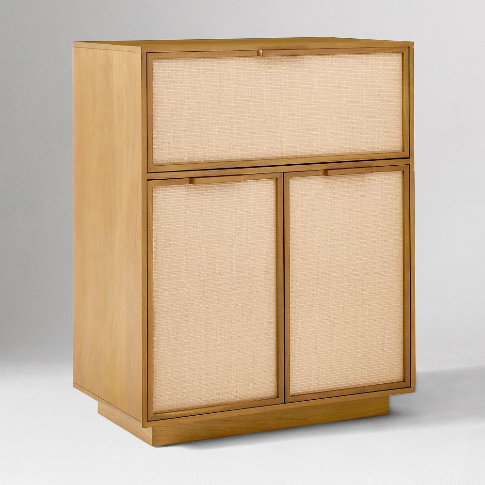 Douglas Solid Wood Tatami Bar Cabinet (32") | West Elm (US)
