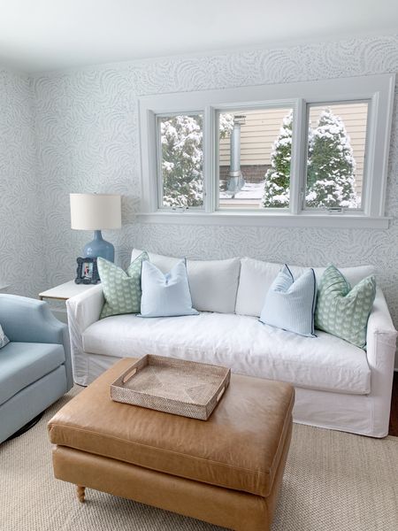 Coastal living room, amazon pillows, white couch, affordable coastal home decor 

#LTKfindsunder50 #LTKhome