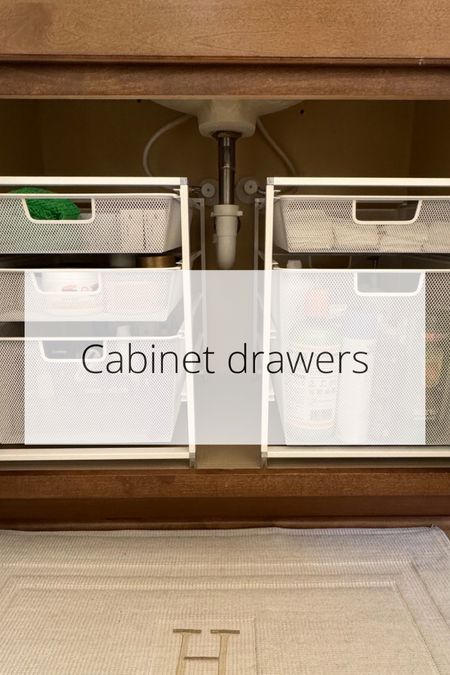 Cabinet drawers for the win!

#LTKhome #LTKbeauty #LTKfamily