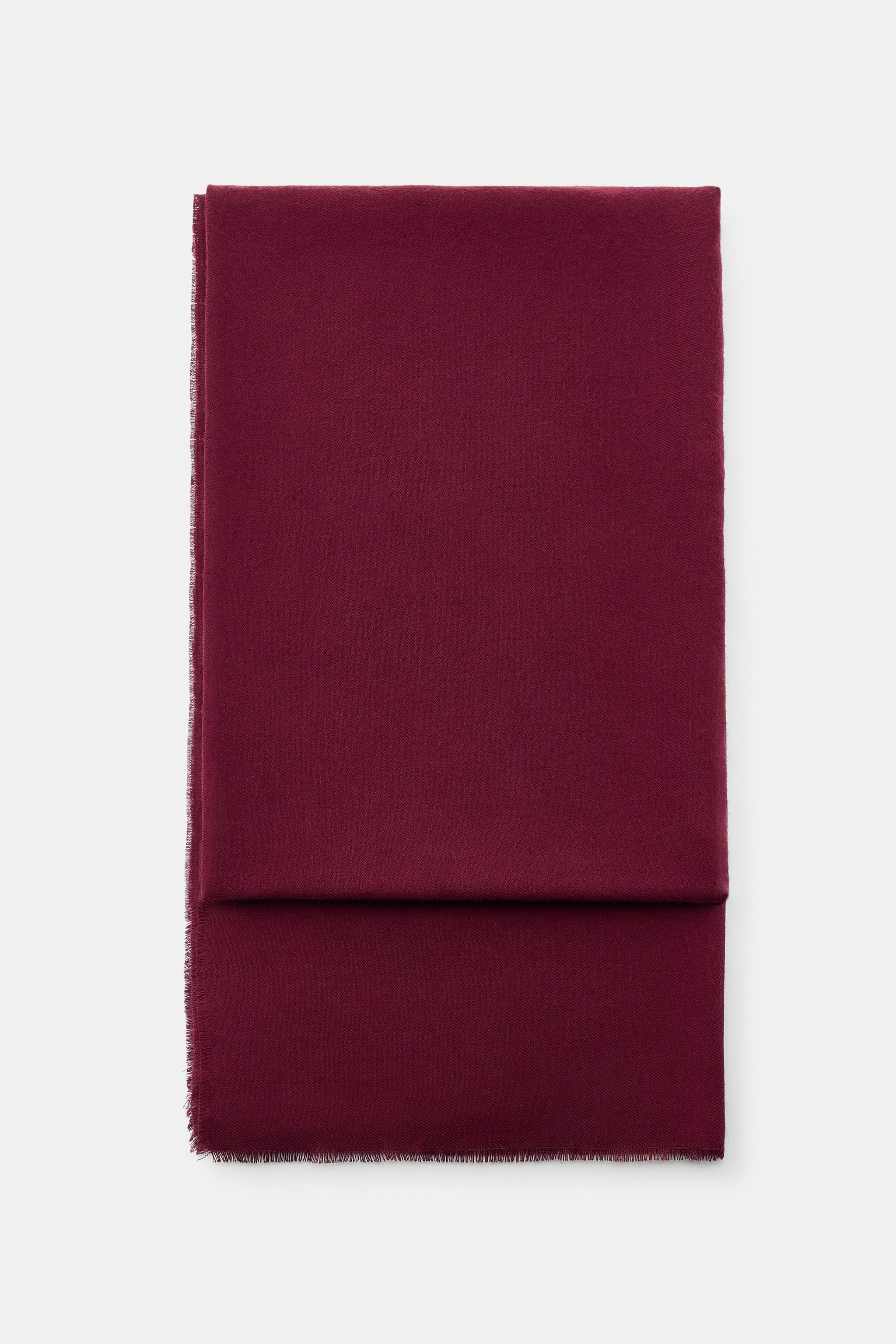 SOFT PLAIN SCARF | Zara UK