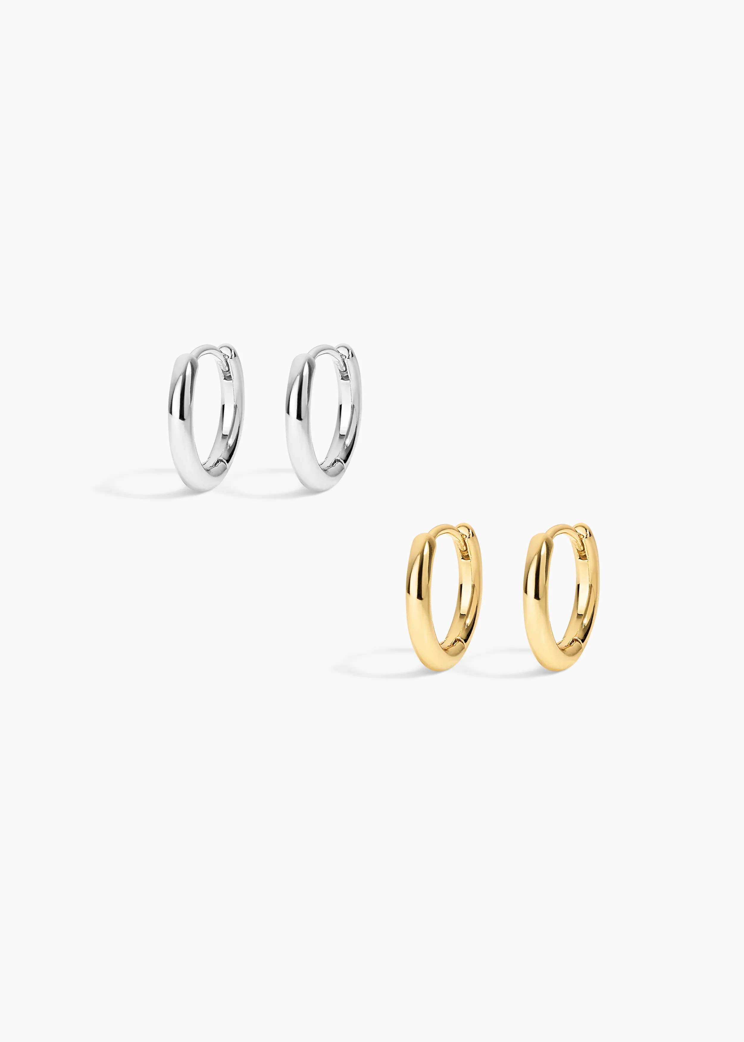 Tiny Hoops Set of 2 | Electric Picks Jewelry