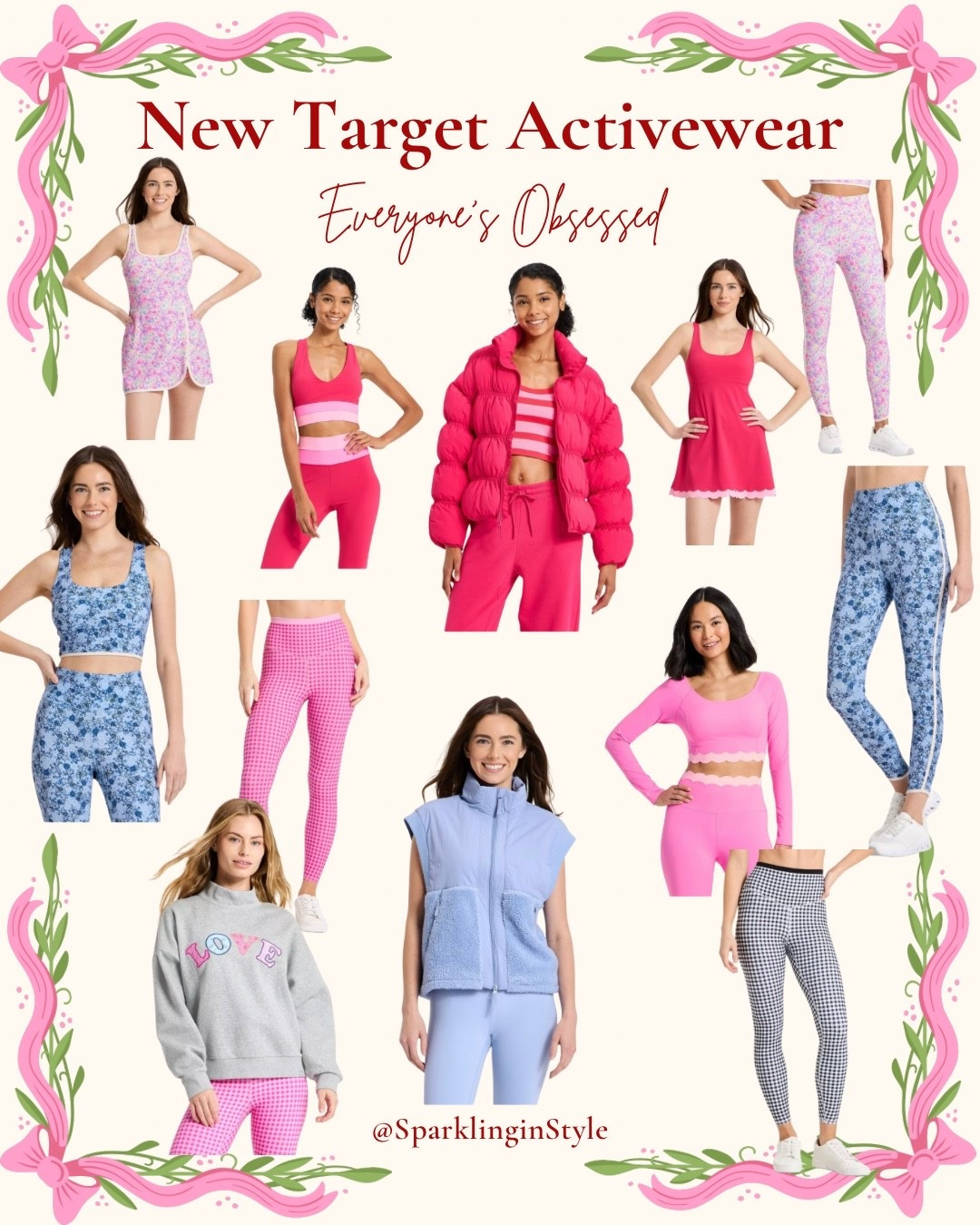 Target’s new activewear line is officially that girl - these cutest matching activewear sets are everywhere right now. From bright colors and trendy gingham activewear to feminine scallop trim workout sets and flattering activewear dresses, this collection is what everyone’s been talking about. The pieces are comfortable, affordable, and perfect for workouts, errands, travel days, or everyday athleisure outfits. If you love cute workout clothes that look just as good off the mat, these Target matching sets are a must before they sell out.

Target new activewear, Target activewear line, Target matching sets, cute activewear sets, gingham activewear, scallop trim activewear, activewear dresses Target, affordable workout sets, trendy athleisure Target, women’s activewear sets

#LTKPlusSize #LTKMidsize #LTKActive