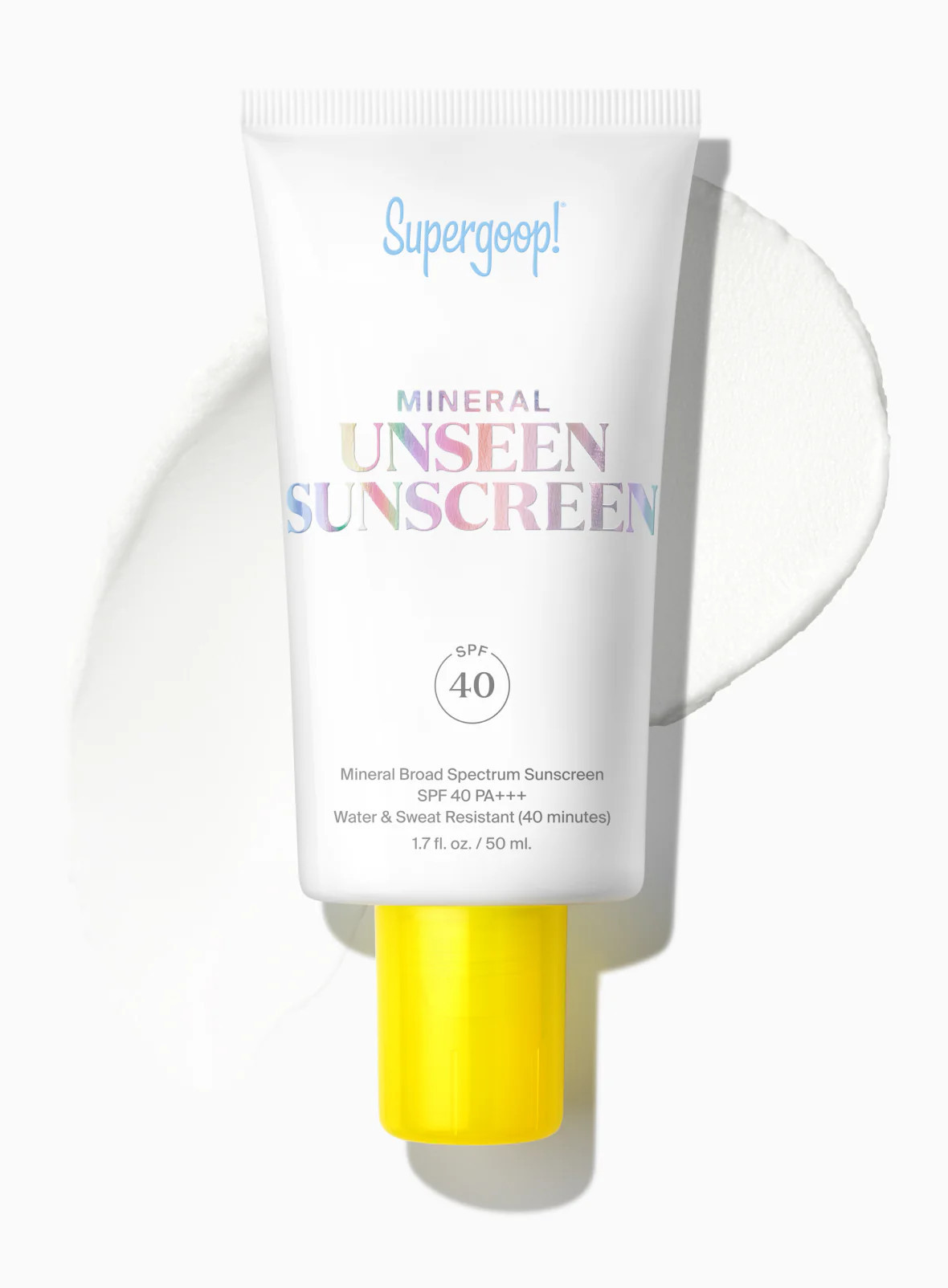 Mineral Unseen Sunscreen SPF 40 1.7 fl. oz. Supergoop! | Supergoop