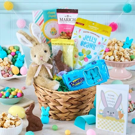 Classic Gourmet Easter Basket | GourmetGiftBaskets.com