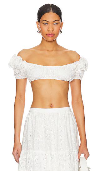 Julia Top in White | Revolve Clothing (Global)