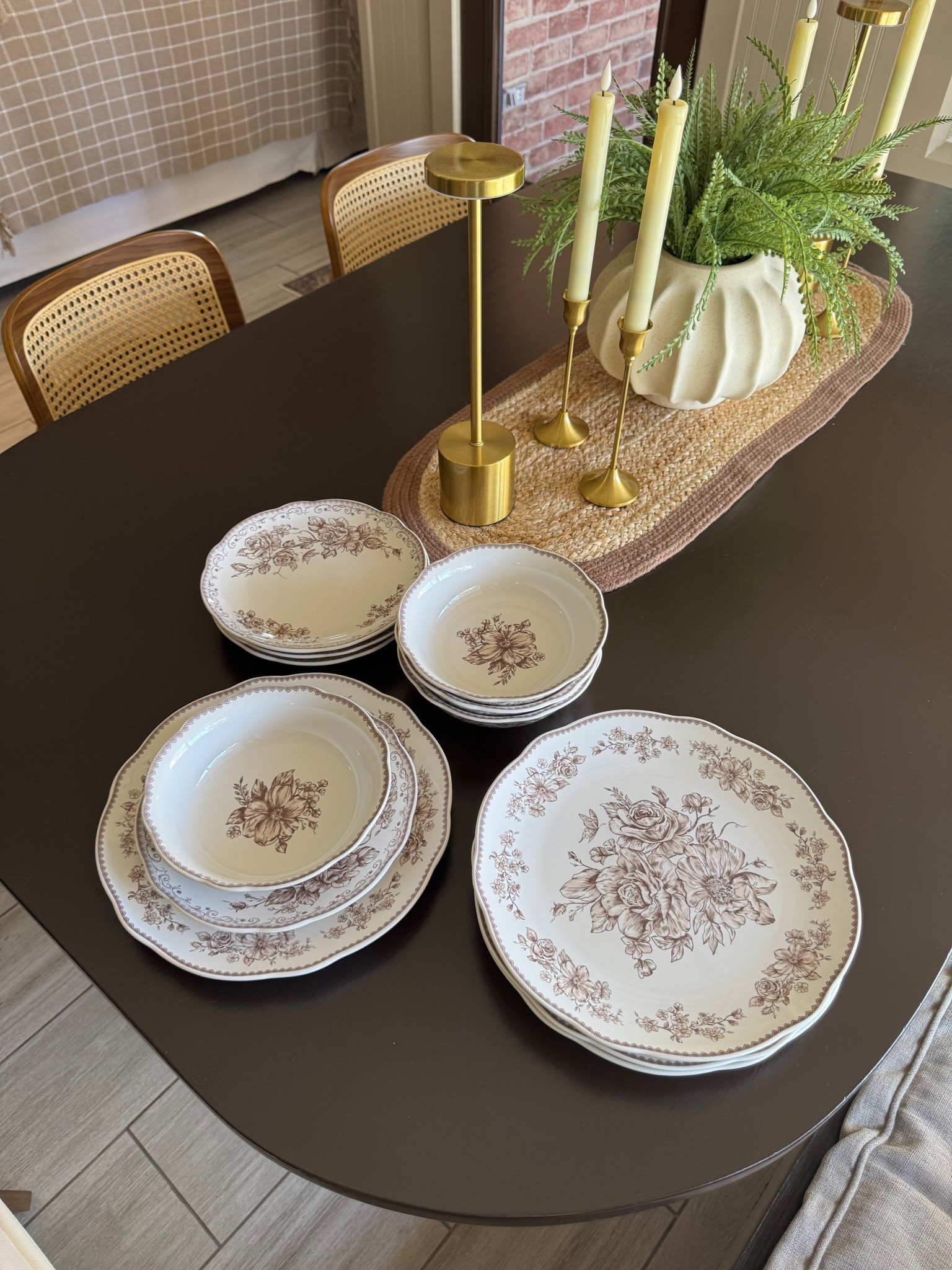 In LOVE with my new dishes from Walmart. SO pretty! They’re also available in green or blue. I have the brown. 

#LTKHome