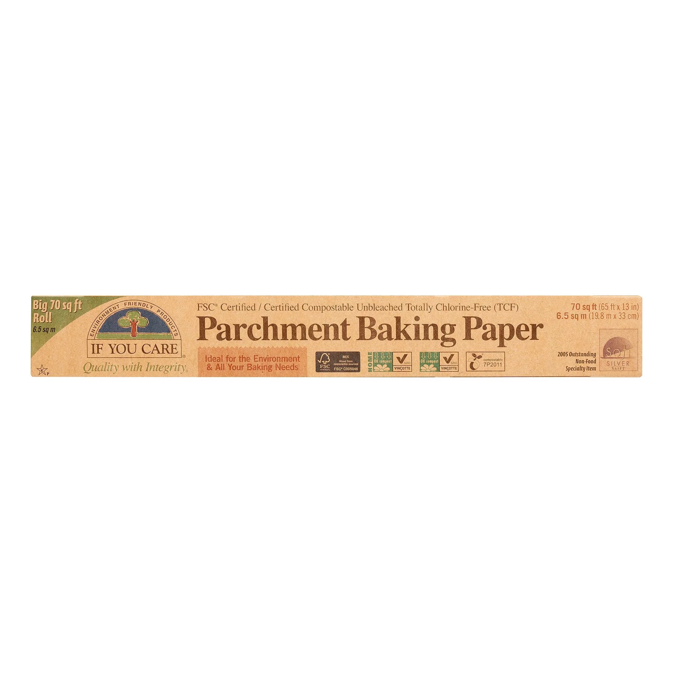 If You Care Parchment Baking Paper, Unbleached, 70 Sq Ft, 1 Ct | Walmart (US)