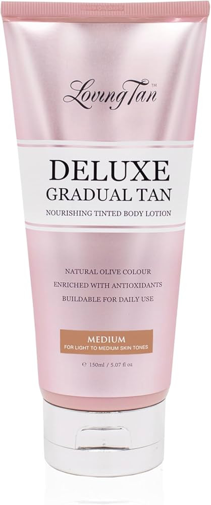 Loving Tan Deluxe Gradual Tan Lotion, Medium- Natural Looking Self Tanner, Professional Strength ... | Amazon (US)