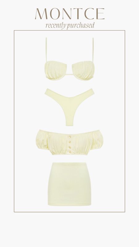 Recently purchased from Montce💛 Buttercream swimsuit, women’s swimwear.

#LTKstyletip #LTKswim #LTKSeasonal