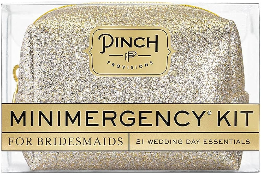 Pinch Provisions Minimergency Kit for Bridesmaids, Includes 21 Emergency Wedding Day Must-Have Es... | Amazon (US)
