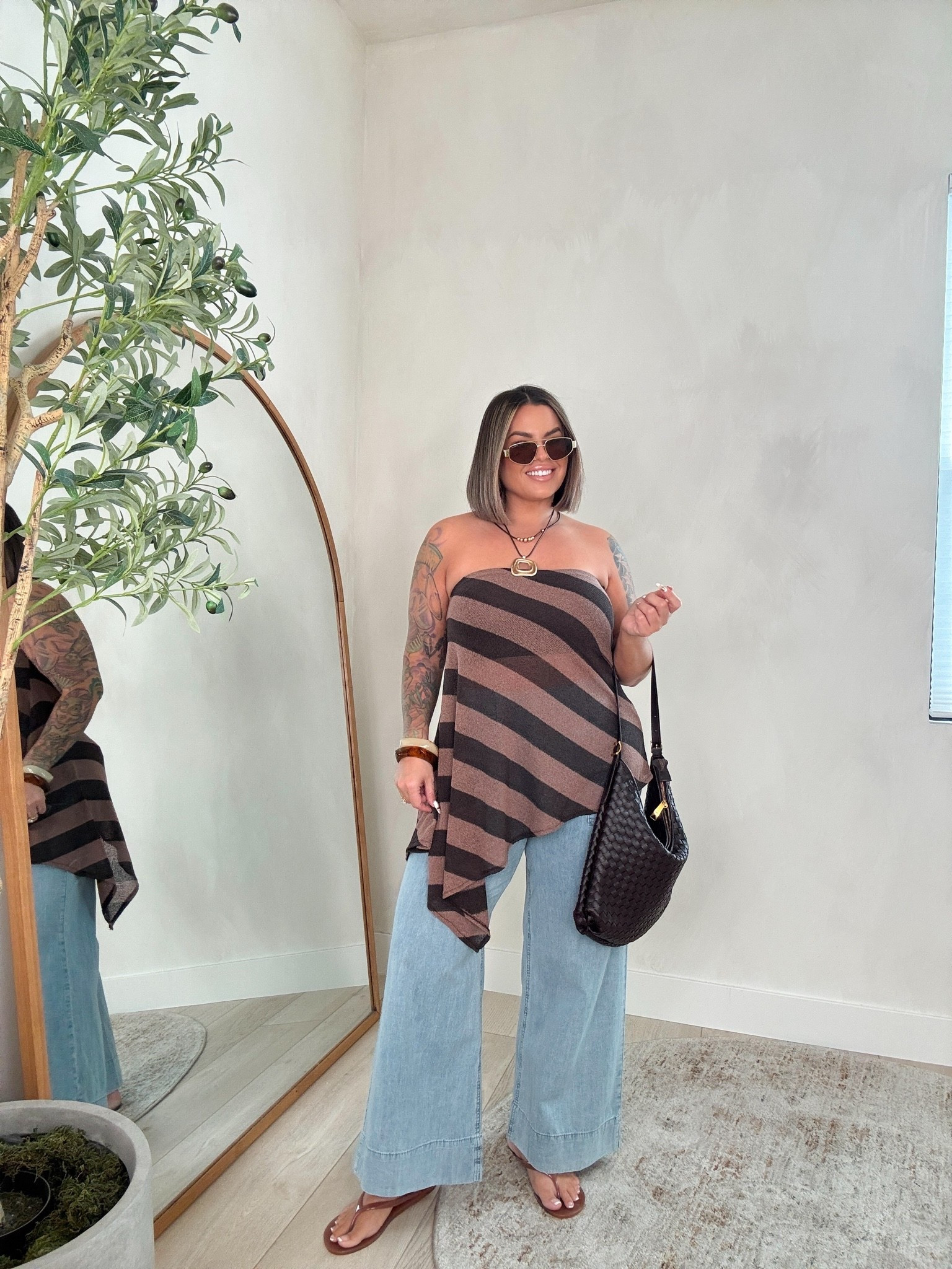 Top L 
Jeans XL 
#amazon #zara