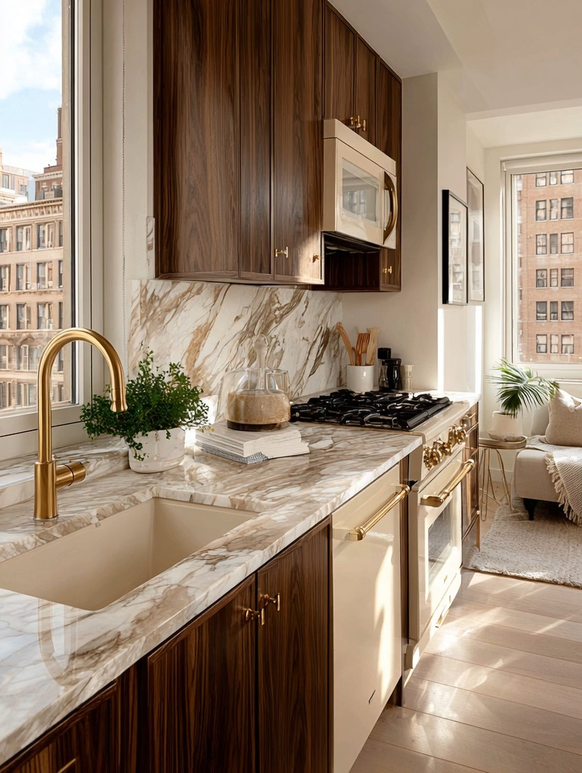 Upgrade your kitchen without tearing everything down.

The secret? Statement appliances.

This ivory and gold dishwasher, stove, microwave, and fridge instantly transform a standard kitchen into a designer space. Paired with a brushed gold faucet and warm wood cabinetry, the look becomes timeless, elevated, and unforgettable.

Ivory softens the space.
Gold adds warmth and quiet luxury.
Marble grounds it with elegance.

Together, they create a kitchen that feels custom, curated, and full of intention.

You don’t always need a full renovation. Sometimes all it takes is swapping your appliances for a gold-accented, statement-making set and finishing it with brushed gold hardware to completely shift the energy of the room.

Beautiful kitchens aren’t just functional — they’re inspiring.

This is more than an upgrade.
It’s a transformation.

#StatementAppliances #GoldKitchen #IvoryKitchen #KitchenUpgrade #LuxuryKitchenDesign #ModernKitchenInspo #BrushedGold #HomeRenovationIdeas #ElegantInteriors #KitchenGoals 

 #LTKHome