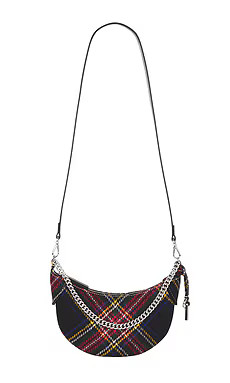 Polo Ralph Lauren Tartan Crossbody Bag Small in Red & Black Multi from Revolve.com | Revolve Clothing (Global)