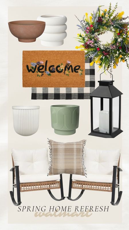 Spring home refresh from Walmart! They have so many good spring home finds, I can’t wait to swap out some of my planters! 

Spring home refresh, Walmart, Walmart home, spring home inspo, Walmart home decor, spring home aesthetic 

#LTKstyletip #LTKSeasonal #LTKhome