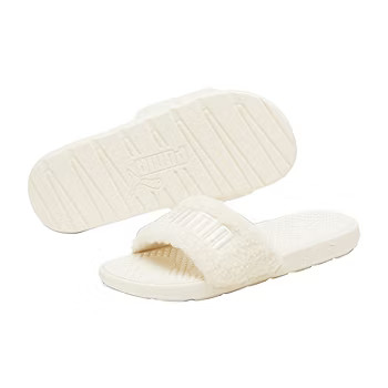 Puma Womens Cool Cat Sherpa Slide Sandals | JCPenney