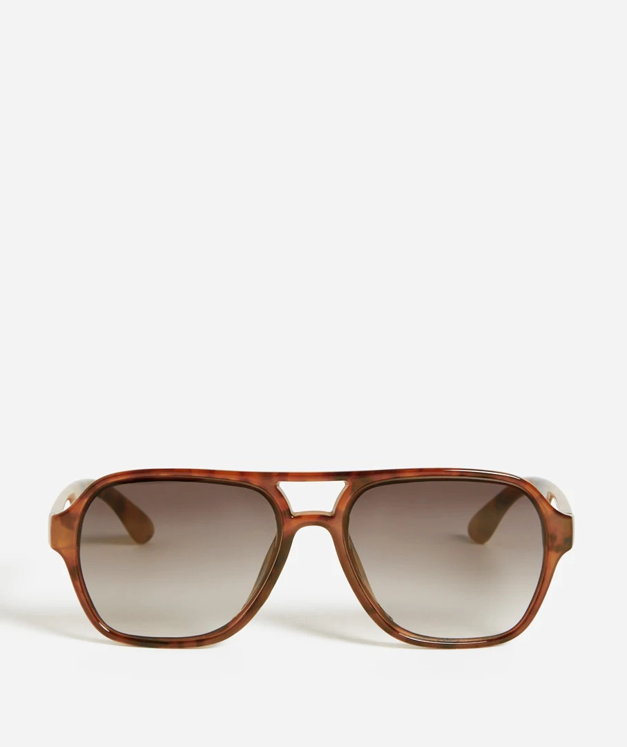 BONNIE AVIATOR SUNGLASSES - TORT | Sportsgirl