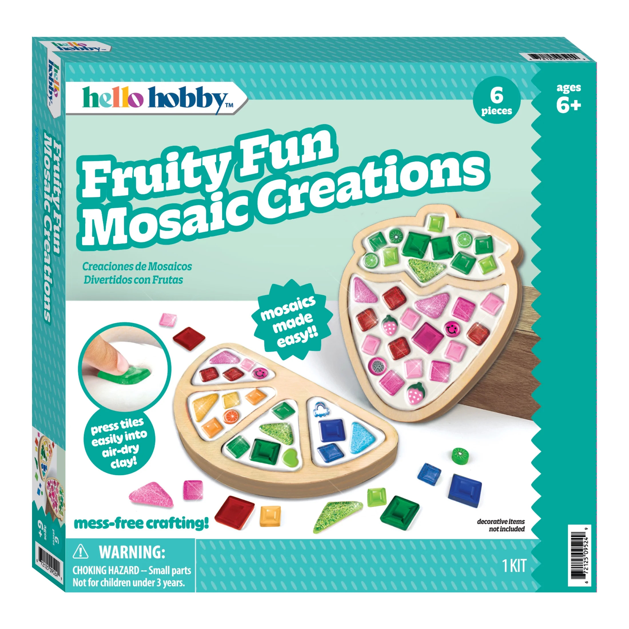 Hello Hobby DIY Mosaic Kit for Kids | Walmart (US)