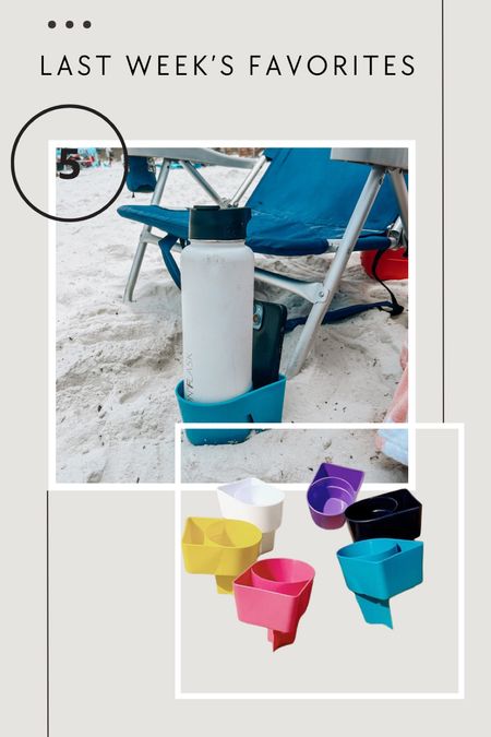 Sand coasters- perfect beach hack to keep your beverage and phone sand free and organized 

#LTKSeasonal #LTKTravel #LTKSwim