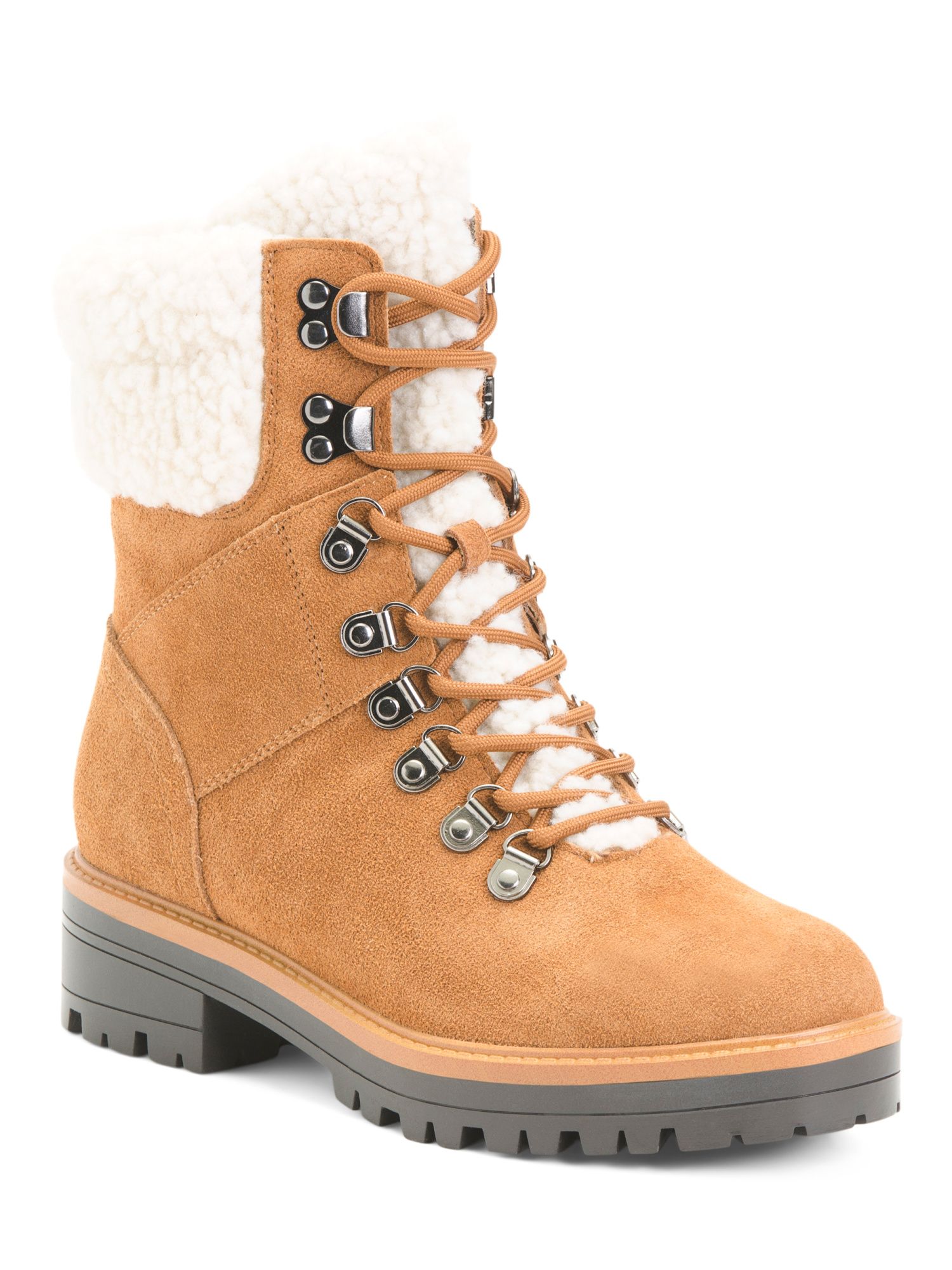 Cozy Suede Hiker Boots | Rain & Winter Boots | Marshalls | Marshalls