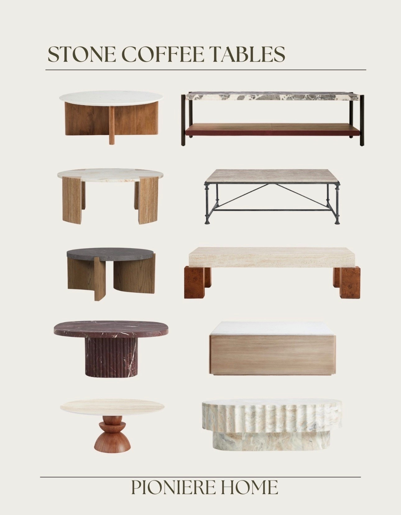 Stone coffee tables. Marble coffee tables, travertine coffee tables, modern coffee tables  

#LTKHome #LTKSaleAlert #LTKSeasonal