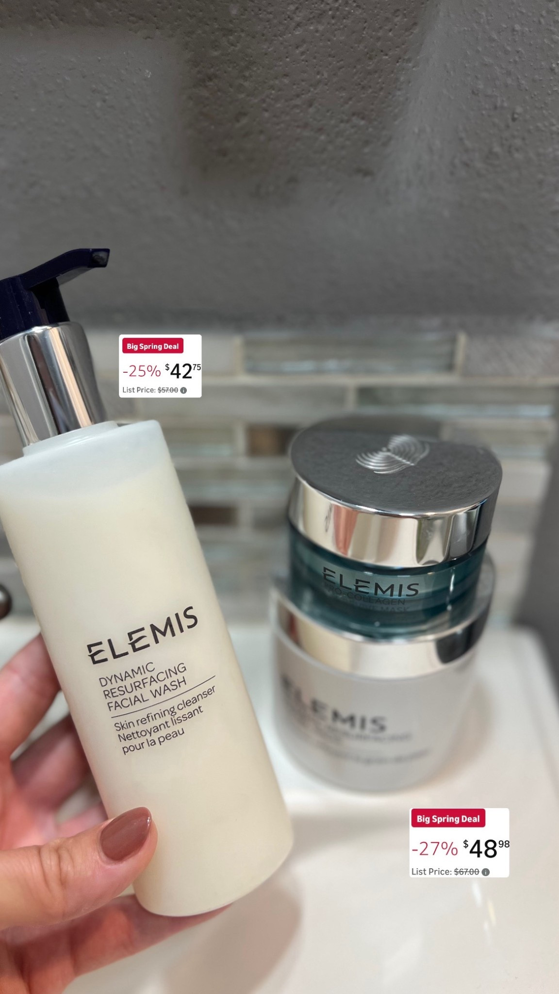 Stuff I’m using everyday from Elemis. Dynamic Resurfacing
Facial Wash, Anti-Aging Exfoliating Face Wash and Enzyme Gel Cleanser & Elemis Dynamic Resurfacing Facial Pads, Gentle Textured Treatment Facial Exfoliating Pads. 

#LTKselfcare #LTKdayinmylife #LTKBeauty