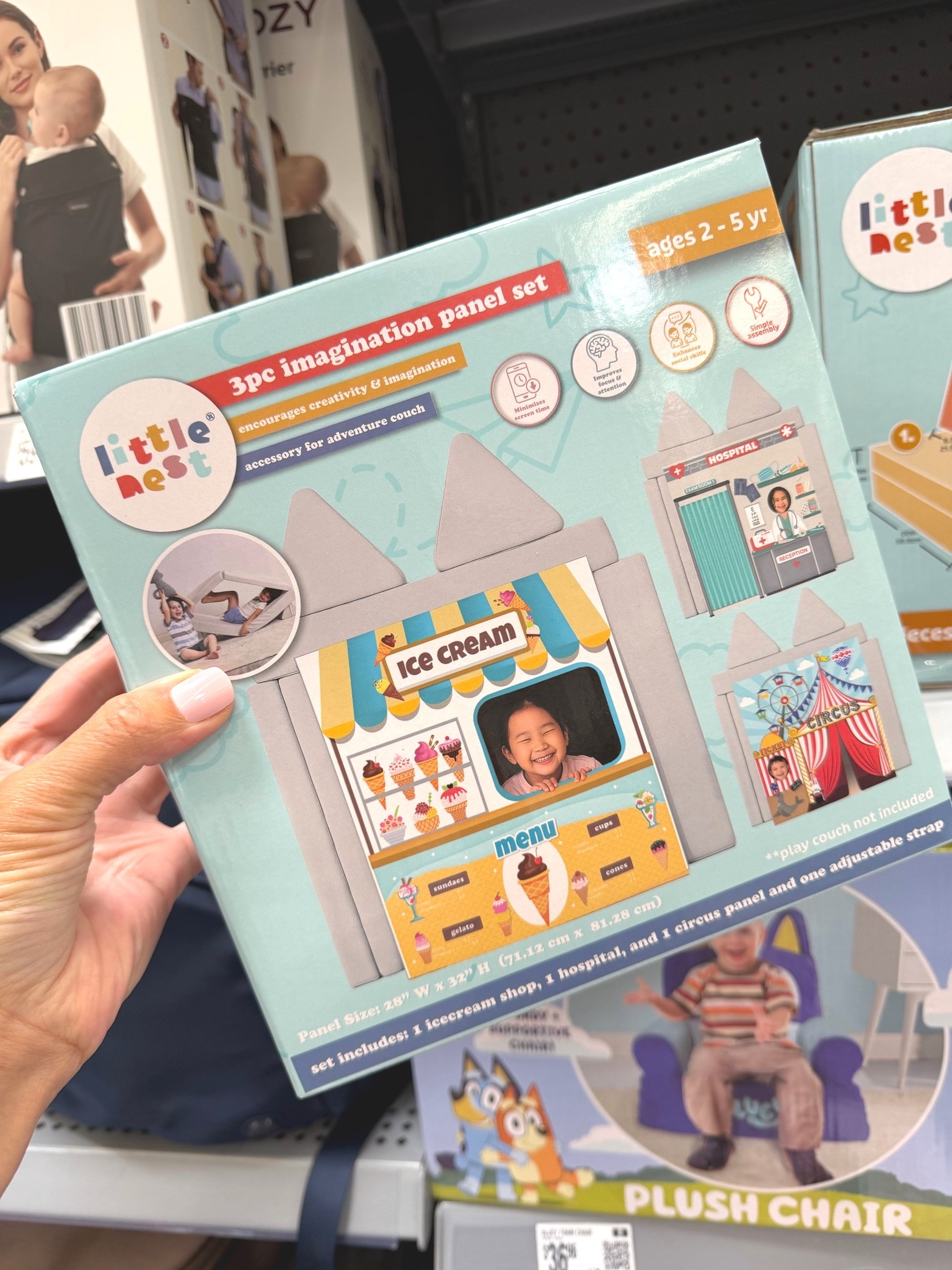 Walmart Kids Summer Activities Pretend Play Panel Canvas Fort Accessories#walmart #walmartkids #summerfun #walmartfinds #littlenest