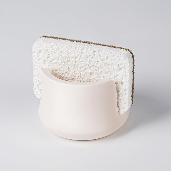 Diatomite Quick Dry Stone Sponge Holder for Kitchen Sink Counter, Absorbent Sink Dish Stone Spong... | Amazon (US)