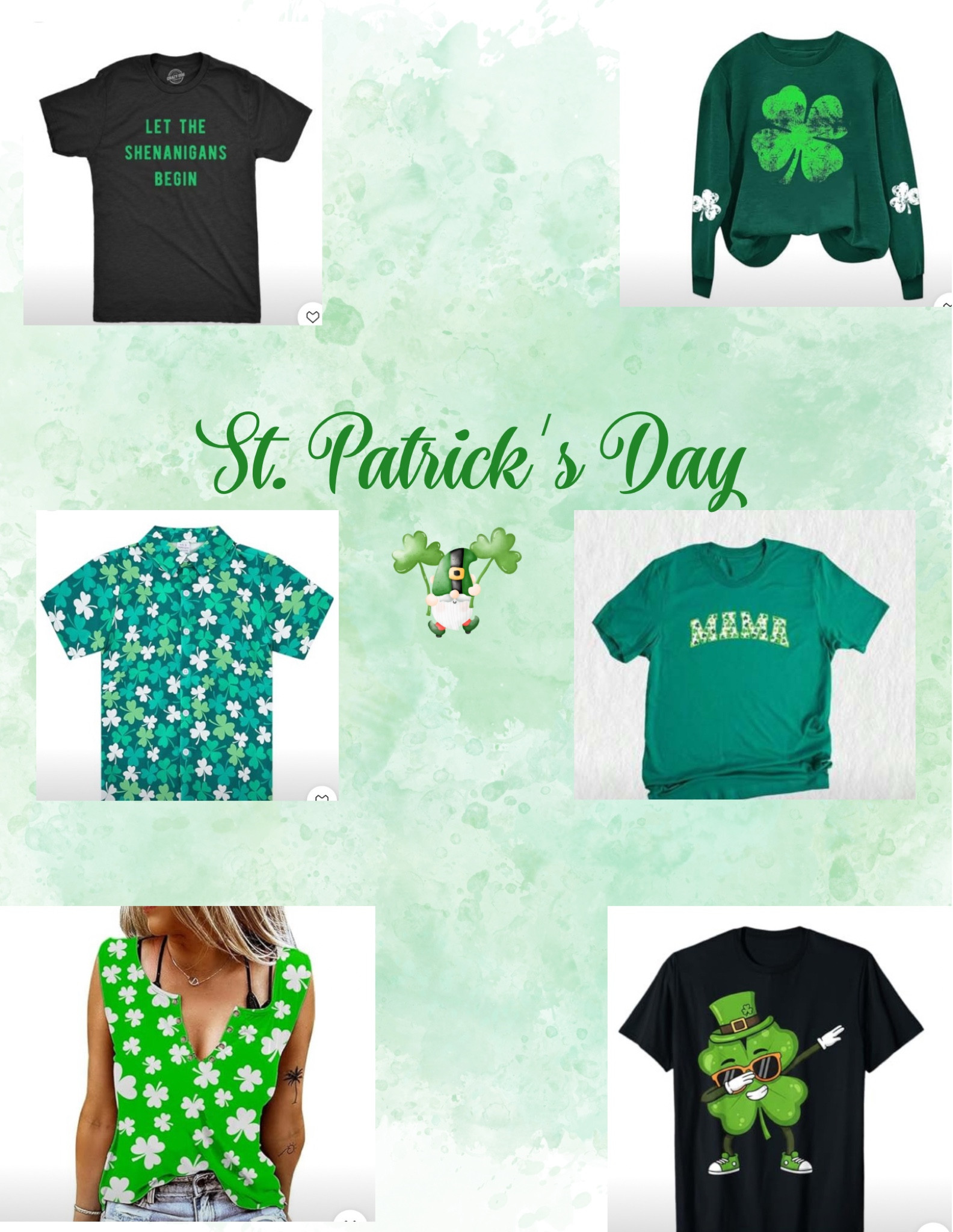 Don’t forget to wear your green!!! St. Patrick’s day is coming up quick! 

#LTKSaleAlert #LTKSeasonal #LTKFamily