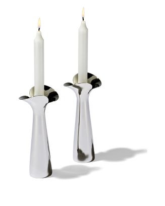 Georg Jensen Bloom Botanica 2-Piece Candleholder Set  | Bloomingdale's | Bloomingdale's (US)