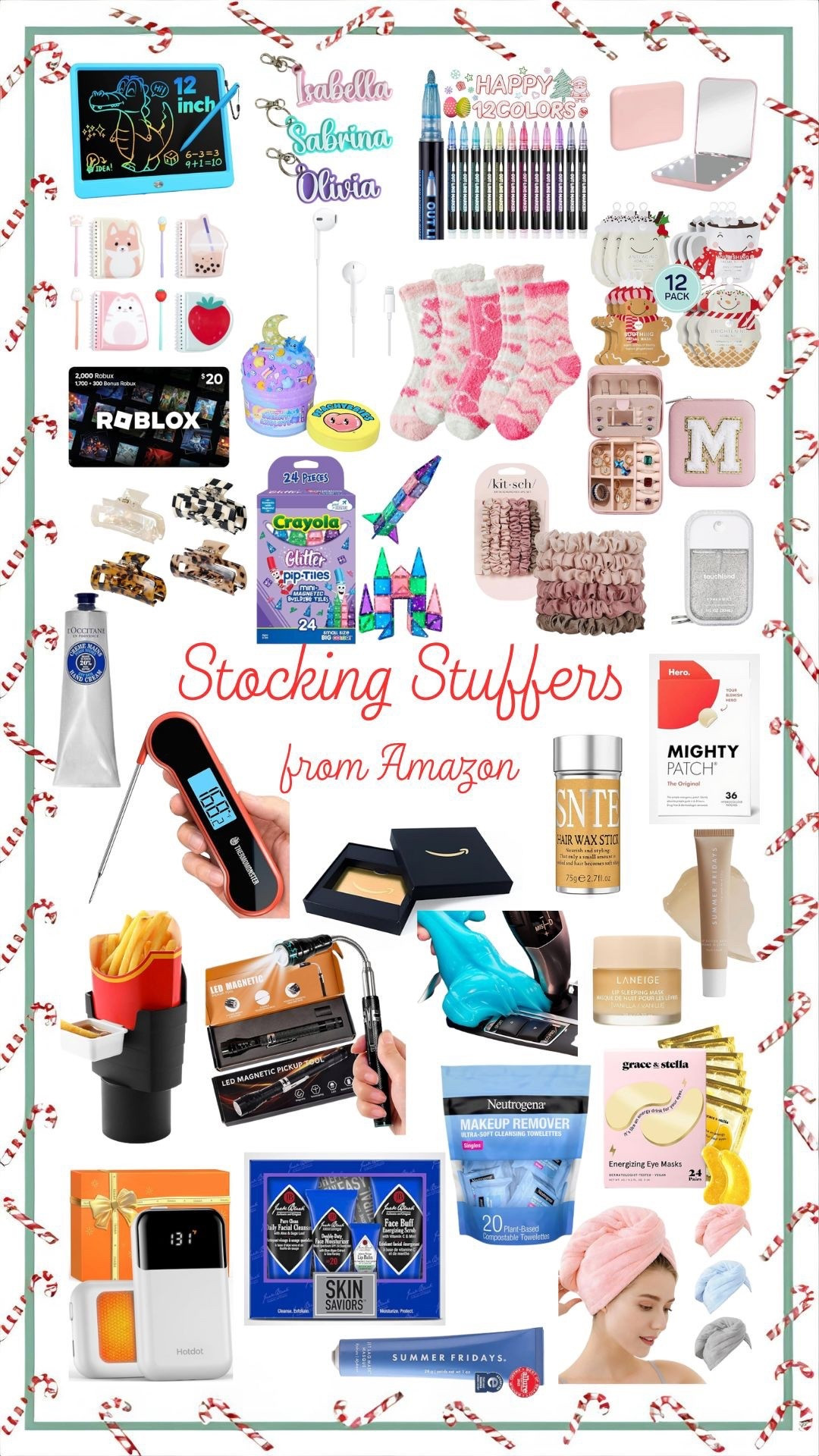 Stocking stuffer ideas for all ages! 

#LTKHoliday #LTKGiftGuide