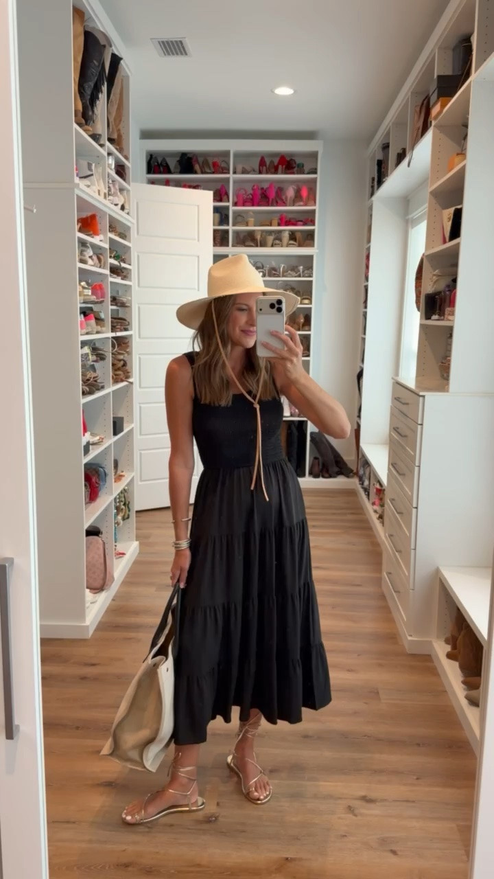 In a small dress, hat, sandals and accessories - fits tts.

#LTKootd #LTKgrwm #LTKSeasonal