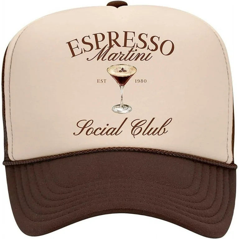 Espresso Martini Social Club Trucker Hat | Walmart (US)