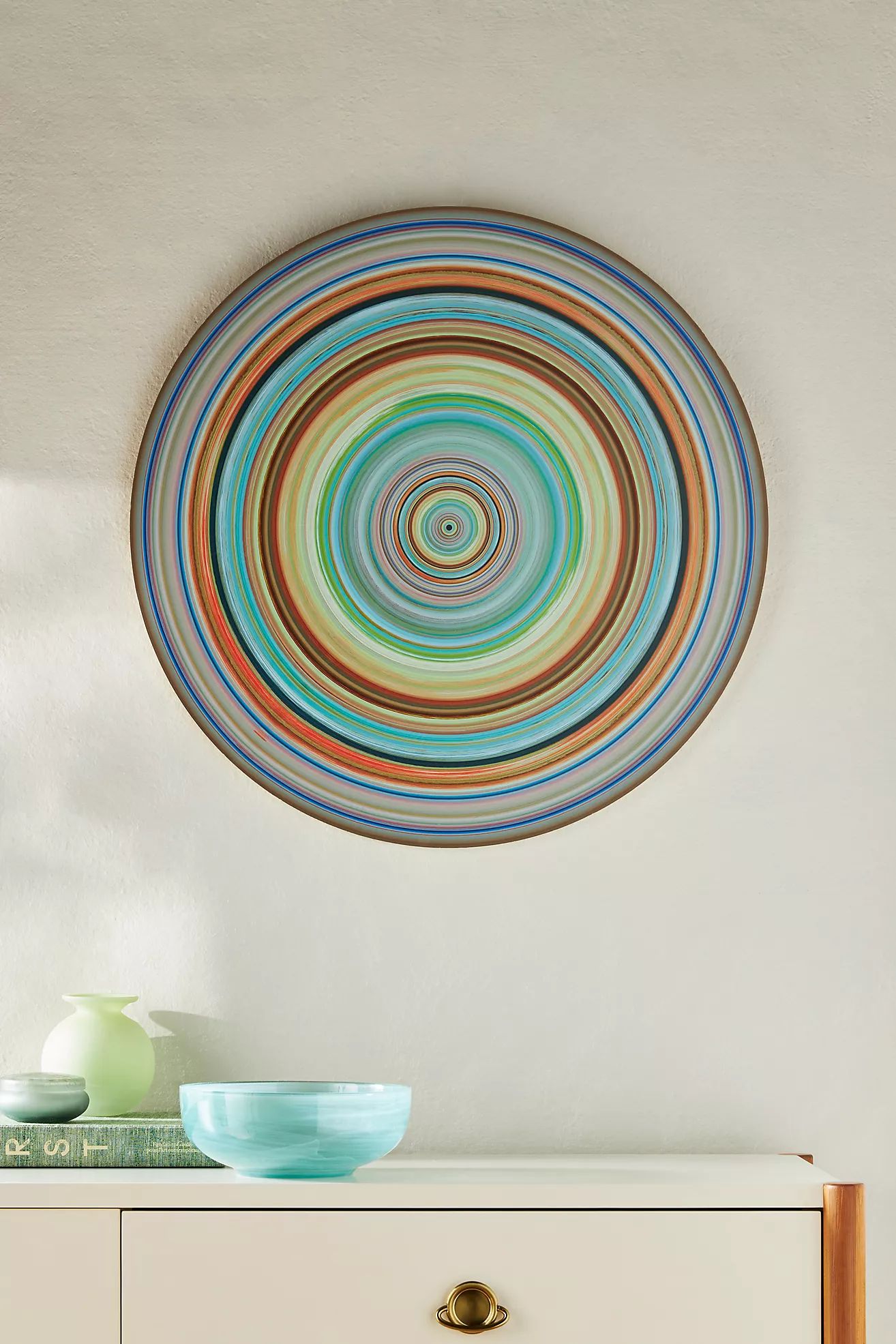 Layered Rings 1 Wall Art | Anthropologie (US)