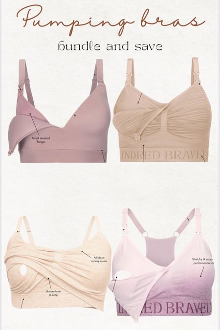 Pumping bras specifically designed to hold your breast feeding pump parts. Great for nicu mamas or any mom planning to pump her breast milk 

#LTKbaby #LTKbump #LTKfamily