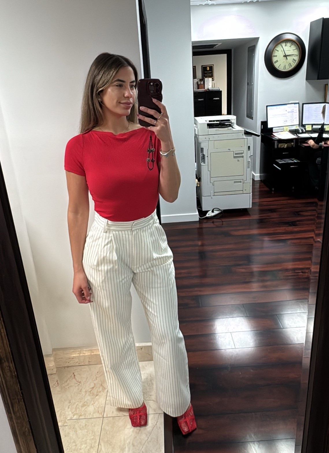 One of my favorite #ootd ❤️❤️
Business casual workwear attire 
Work outfits 
Corporate girly 
#affordablefashion #lawyerfashion 