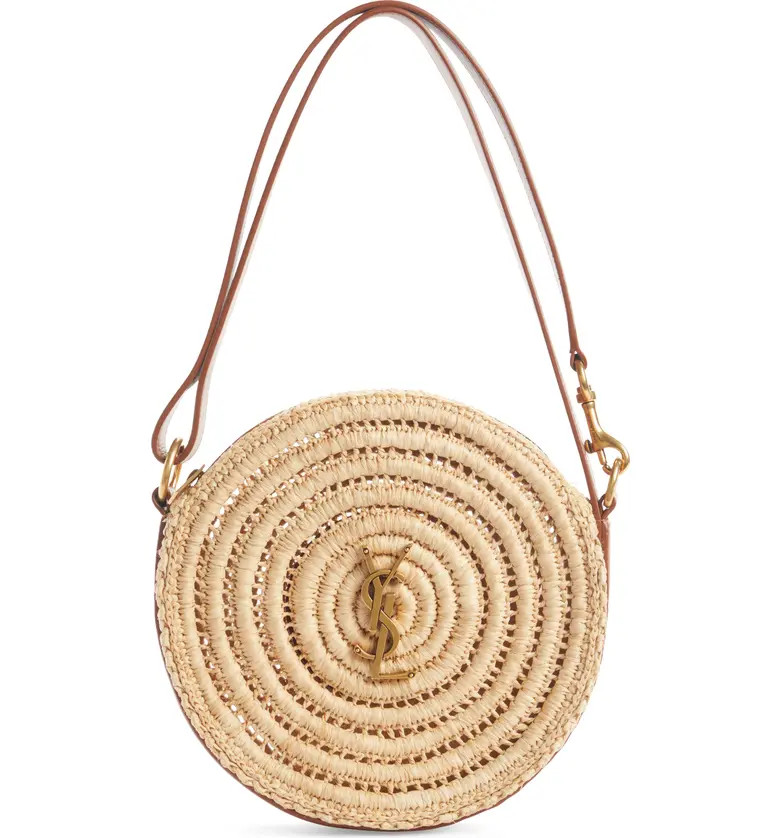 Woven Raffia Round Crossbody Bag | Nordstrom