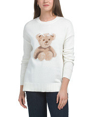 Teddy Bear Pullover Sweater | Juniors | Marshalls | Marshalls
