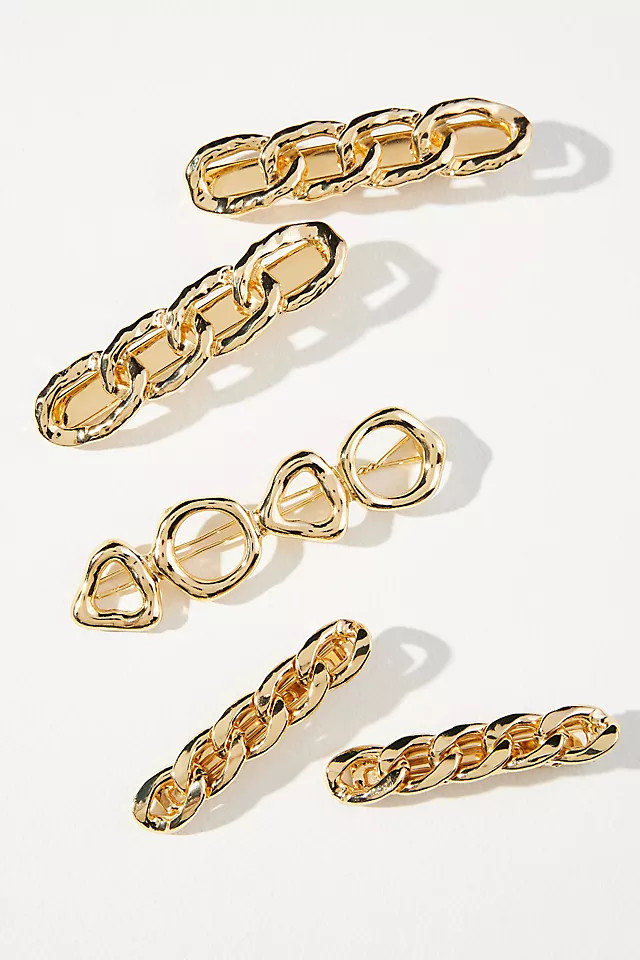 Set of Five Hair Clips | Anthropologie (US)