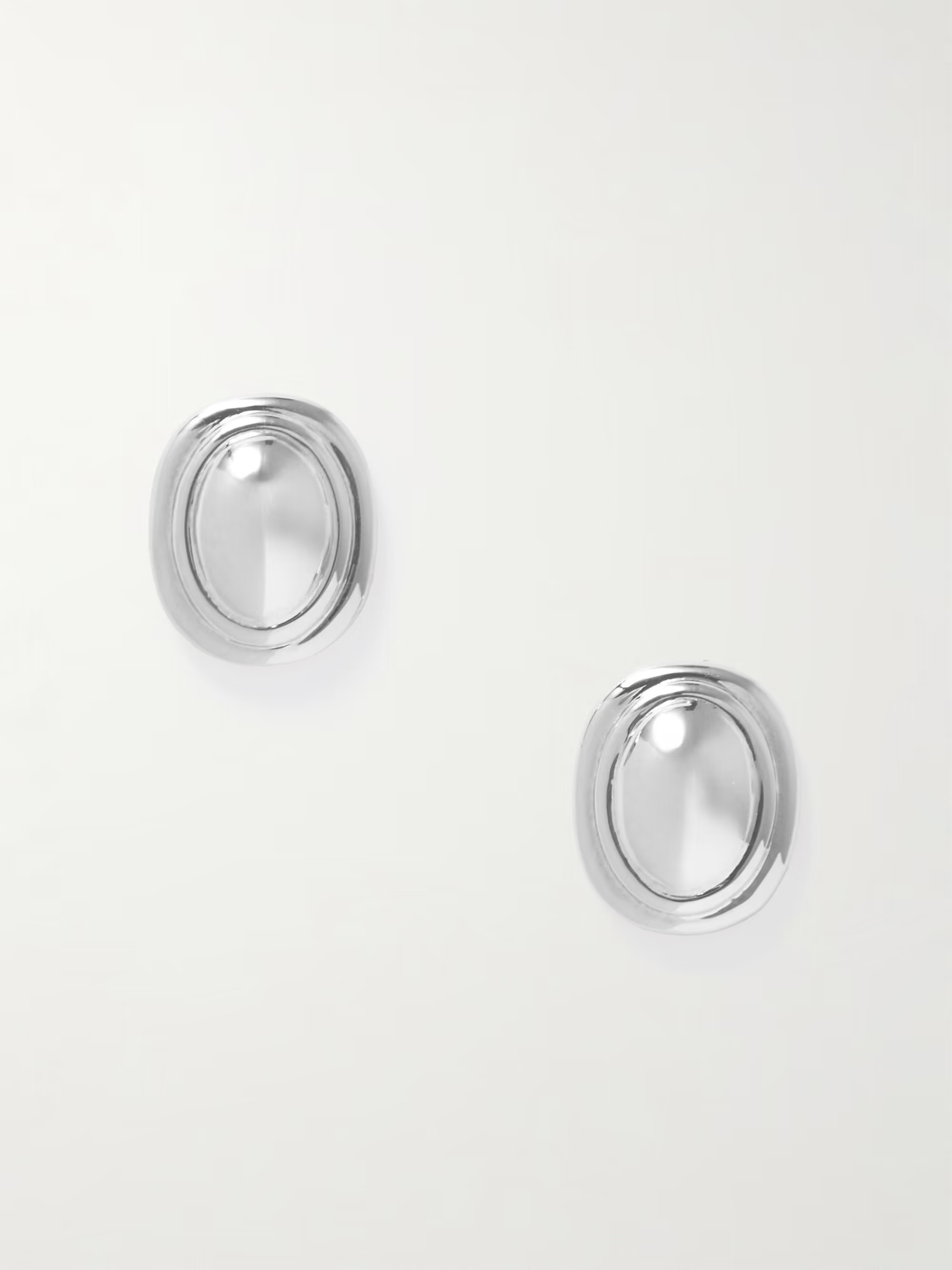The Franka silver earrings | NET-A-PORTER (US)