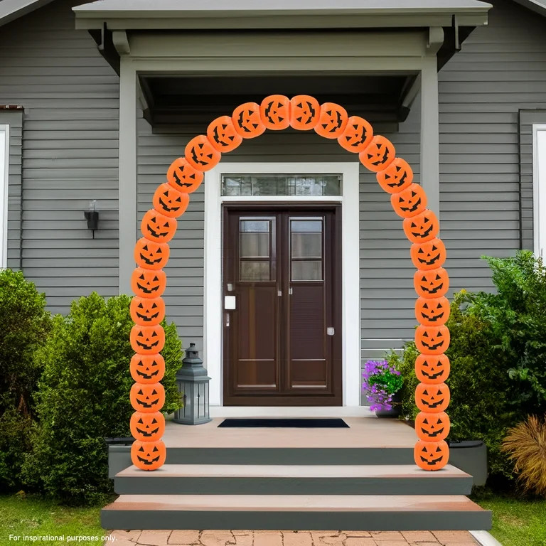30 Count Trick or Treat Pumpkin Pail Arch, Halloween Décor, by Way to Celebrate | Walmart (US)