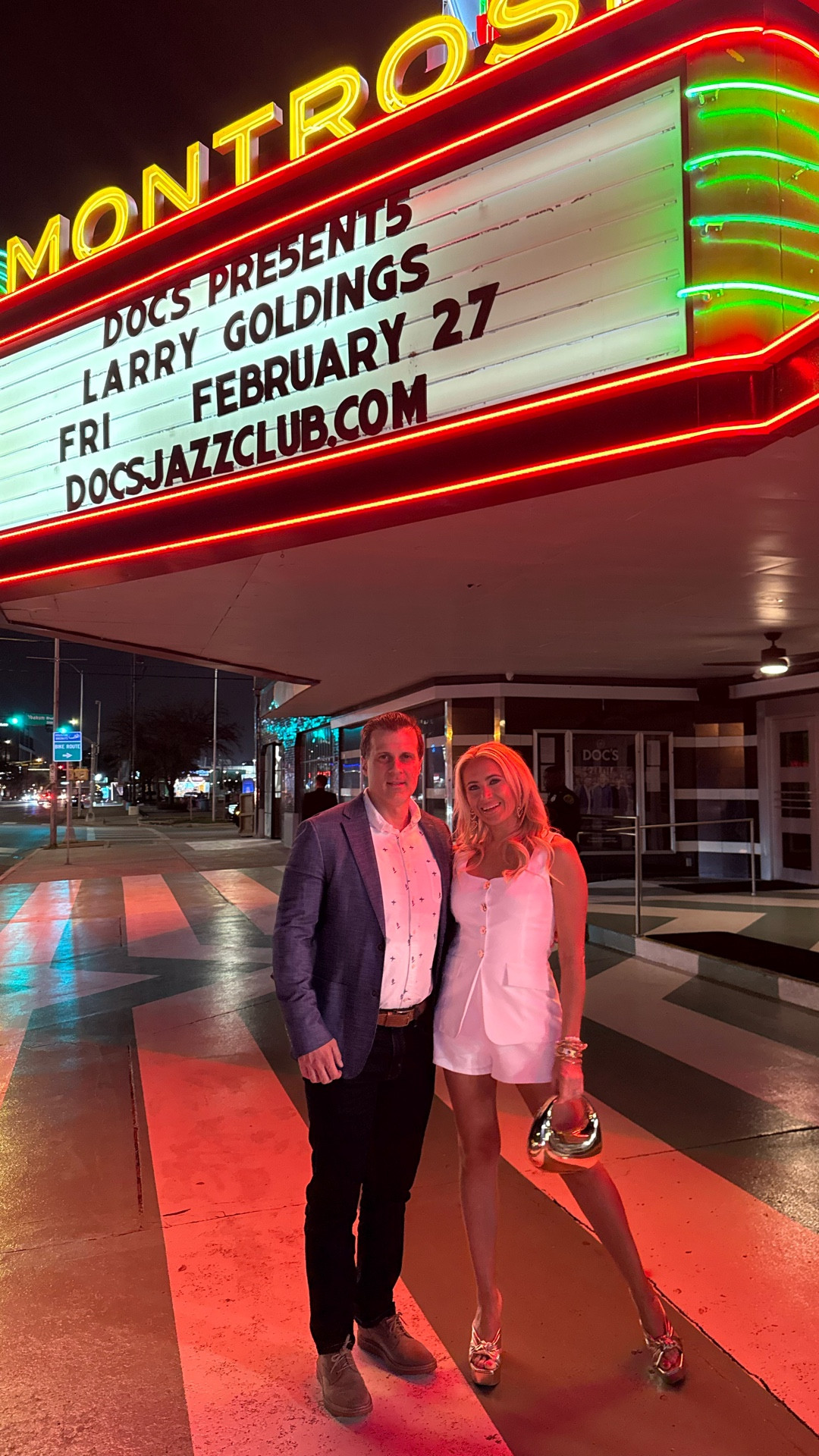 Dinner with a whole lot of jazz 🎷 Doc’s Jazz Cub is now open in Montrose. 🎼

Randy & I recently celebrated our 8th wedding anniversary at Doc’s and the experience was so special. We enjoyed fine dining in an intimate setting while listening to Larry Goldings and his band. 🎶 Artists change daily so be sure to check the schedule at docsjazzclub.com. 

My @VICI romper is 35% off with code Hayley35


#LTKMens #LTKootd #LTKWedding