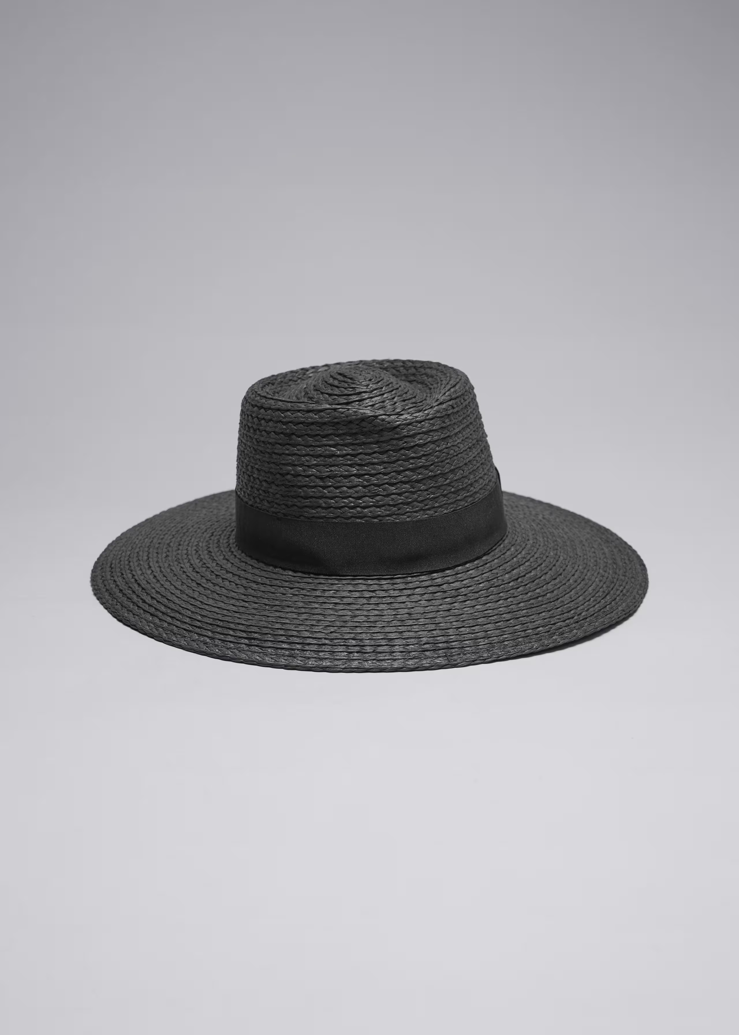 Grosgrain-Trimmed Straw Hat | & Other Stories UK