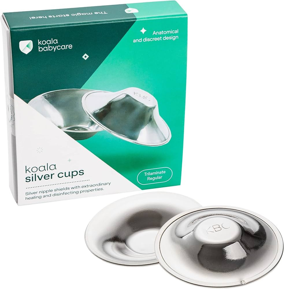 Koala Babycare The Original Silver Nursing Cups - Nipple Shields for Nursing Newborn -Breastfeedi... | Amazon (US)