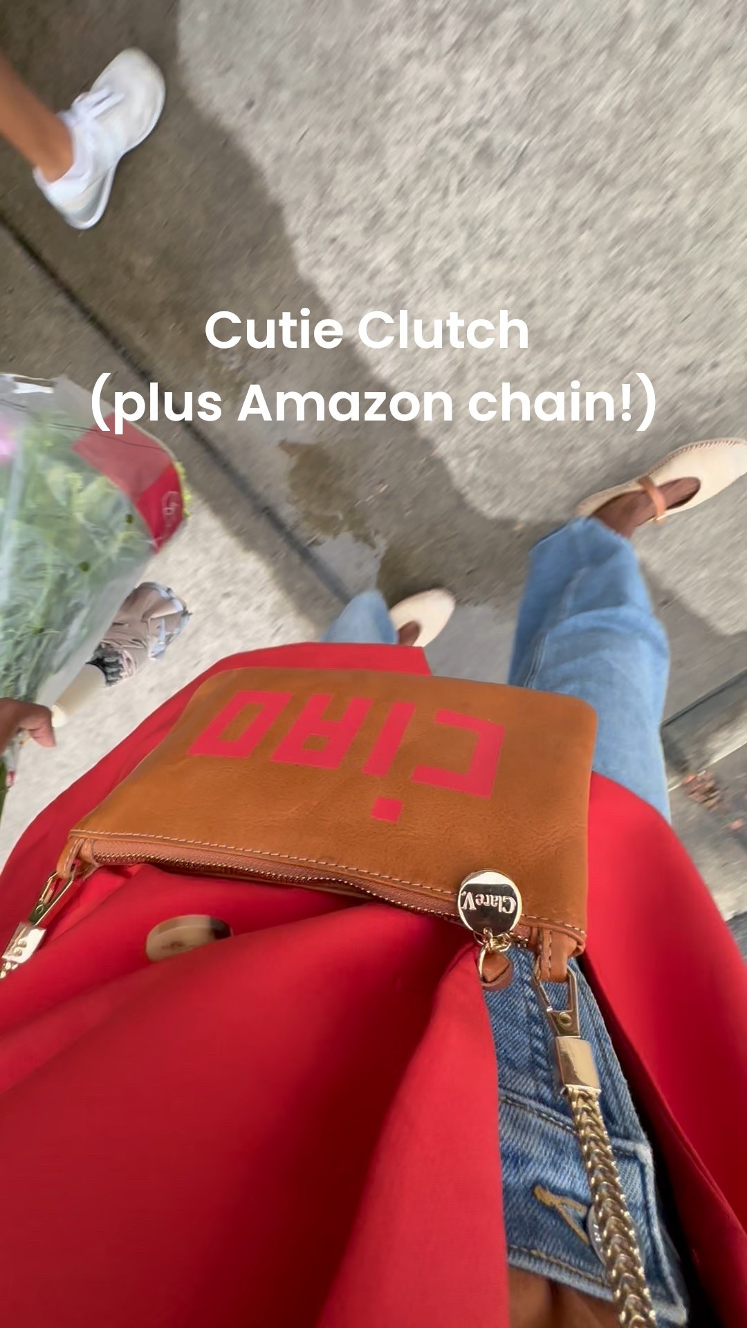 My Ciao Clare V pouch is sold out but I linked similar with the prettiest $9 chain! 

#LTKOver40 #LTKItBag