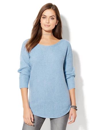 Shirttail Dolman Sweater - New York & Company | New York & Company