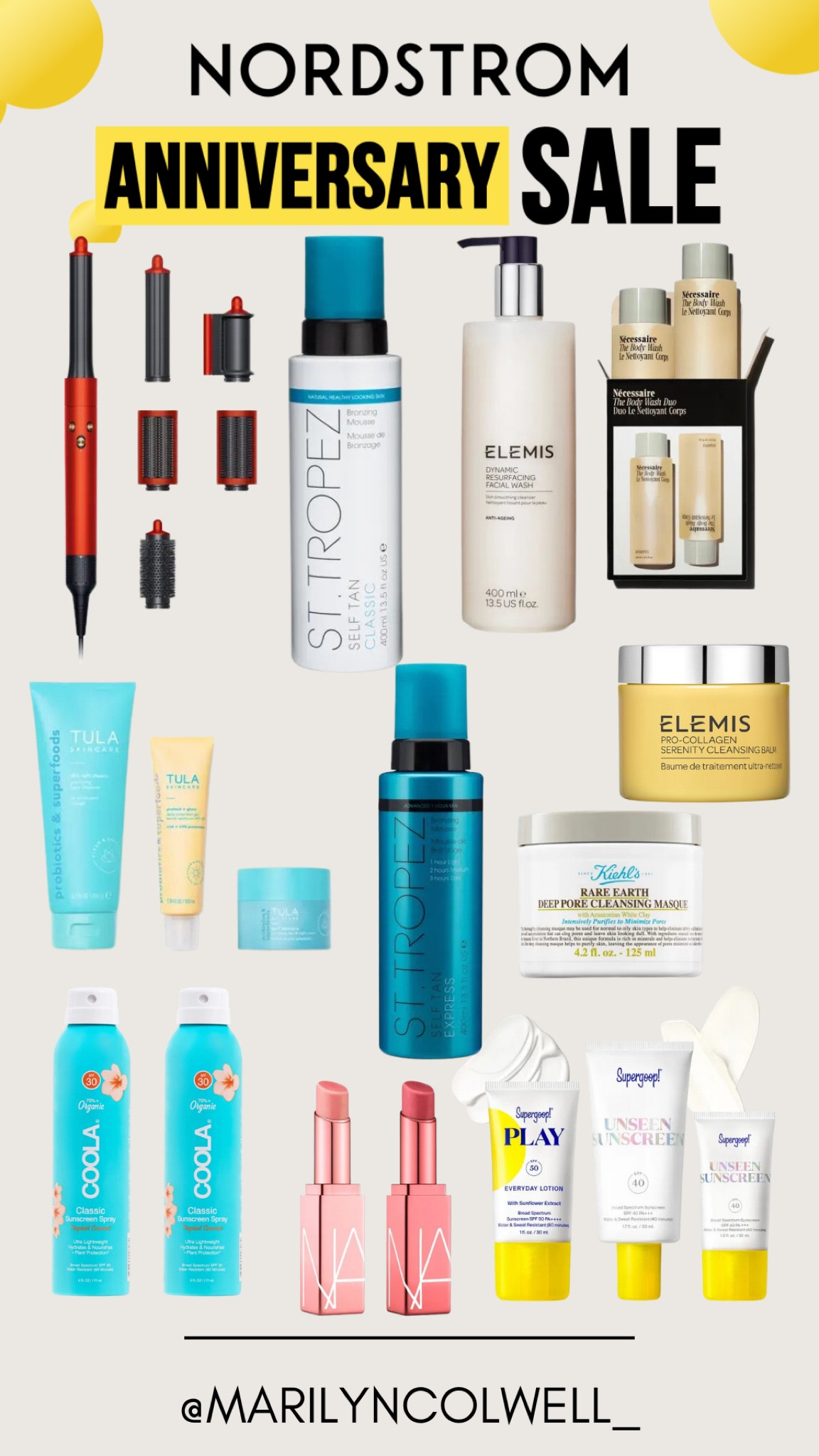 Nordstrom anniversary sale round up!

Icon access: 7/11
Ambassador access: 7/12
Influencer access: 7/13
Public access: 7/17

Dyson air wrap, skincare, self tanner


#LTKsalealert #LTKbeauty #LTKxNSale