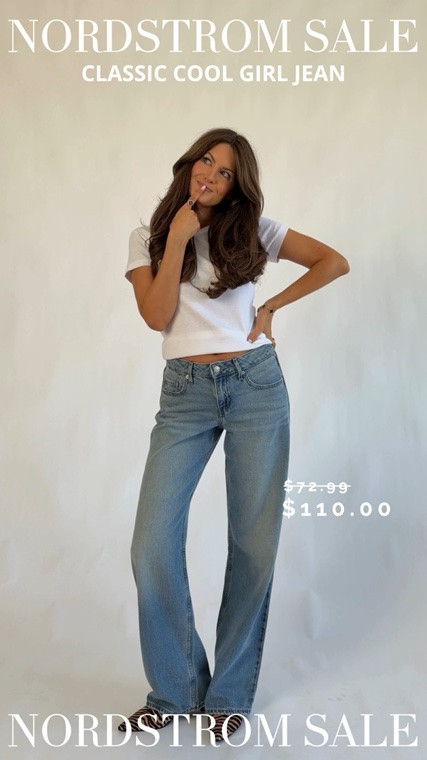 Classic style!! The perfect cool girl Jean while still staying timeless 🤍

#LTKootd #LTKSeasonal #LTKSaleAlert